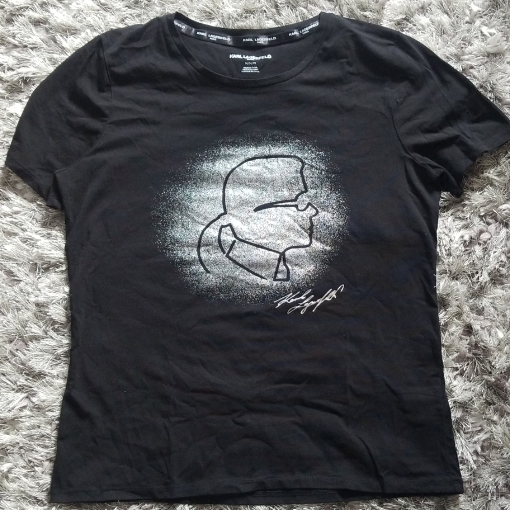 Karl Lagerfeld graphic tee